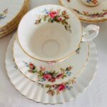 Royal Albert Moss Rose China Set – English Porcelain Tableware, Romantic Floral Pattern - Image 5