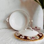 Royal Albert Lady Hamilton Tureen, Deck Bowl, 1st Quality, Hard to find - Image 7