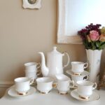 Vintage Elizabethan Charmaine, Made in England, Tea/Coffee set for 6