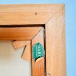 1970s Retro Wall Art – Colorful Abstract Painting on Canvas, Mid Century Home Decor - Image 6