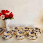 Original Royal Albert Moonlight Rose Porcelain Avon Cup and Saucer, 1987 LTD - Image 5