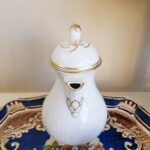 Porcelain Dresden Tea Set – German Bone China, Floral Pattern, 15-Piece Tableware Service - Image 3