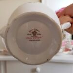 Royal Albert Lady Carlyle Bone China Pedestal Dish – 1944 Pink Floral with Gold Trim - Image 10