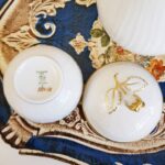 Porcelain Dresden Tea Set – German Bone China, Floral Pattern, 15-Piece Tableware Service - Image 8