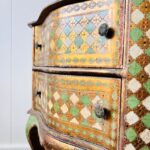 Vintage Cabinet - Gilded Wood Italian Cabinet - Hollywood Regency - Florentine Furniture - Image 4