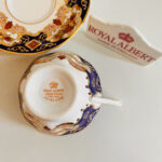 Royal Albert Heirloom Avon Trio: Bone China Teacup, Saucer & Cake Plate - Image 8
