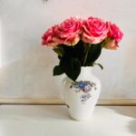 Royal Albert Moonlight Roses Porcelain Vase – Large English Floral China - Image 2