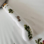 Royal Albert 'May' Serving Cake/Pie Knife, Flower of the Month, English Porcelain - Image 5