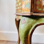 Vintage Cabinet - Gilded Wood Italian Cabinet - Hollywood Regency - Florentine Furniture - Image 7