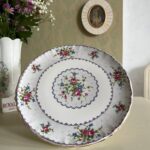 Porcelain Pedestal Dish – Royal Albert Petit Point Comport, English China - Image 5