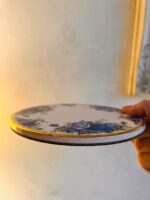 Original Royal Albert Trivet/Coaster for the teapot, Moonlight Rose, Made in England, Hard to find, Play the video - Image 5