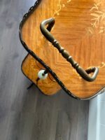 Vintage Brass & Glass Bar Cart: Hollywood Regency Style Drinks Trolley - Image 5