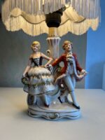 Vintage Ceramic Table Lamp Made in GDR, Home Lighting, Interior Design!! - Image 3