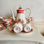 Original Royal Albert "Lady Carlyle", Coffee Set for 8, Made in England, 1st quality - Image 7