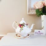 Original Royal Albert ''Old Country Roses'' Trivet, bone china, teapot stand - Image 8