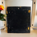 Framed Lady Portrait on Wood – Gilded Vintage Wall Art, Traditional Home Decor - Image 10