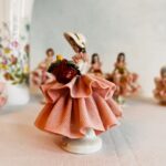 Original Dresden Lace Porcelain Lady Figurine Vintage Collectible Item - Image 5
