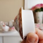Royal Albert Lady Carlyle Bone China Pedestal Dish – 1944 Pink Floral with Gold Trim - Image 9