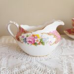 Royal Albert Bone China Gravy Boat – Pink Floral Spray, English Sauce Jug - Image 2