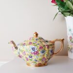 Sadler Teapot, Made in England, by James Sadler, Sophie Chintz, Vintage Teapot With Flowers, Gift Idea for her, Mother's day