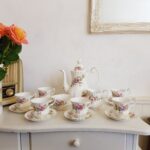 Royal Albert Moss Rose China Set – English Porcelain Tableware, Romantic Floral Pattern