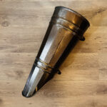 Vintage Copper Cane Stand - Hallway Umbrella Stand with Handles - Image 8