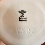 Original Dresden Lace Porcelain Lady Figurine Vintage Collectible Item - Image 7