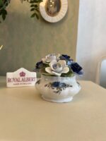 Royal Albert Posy Bouquet – Moonlight Rose Porcelain Miniature Vase, Made in England