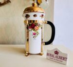 Royal Albert Old Country Roses Coffee Pot – Large Porcelain Floral Teapot