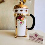 Royal Albert Old Country Roses Coffee Pot – Large Porcelain Floral Teapot