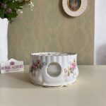 Royal Albert Moss Rose Teapot Warmer – Bone China, Floral Porcelain, English Vintage Tableware