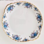 Original Royal Albert Moonlight Rose Plate, English Bone China Porcelain, LTD 1987 - Image 6