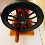 Wood and Cast Iron Coffee Grinder – Industrial Style Vintage Bar Decor - Image 8