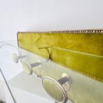 Brass Wall Coat Rack – Mid Century Hollywood Regency, Hook Entryway Hanger - Image 3