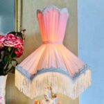 Porcelain Dresden Lace Lamp – Victorian Style Boudoir Table Light - Image 8