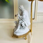 Biscuit Porcelain Table Lamp – Victorian Style Accent Light for Classic Interiors - Image 6