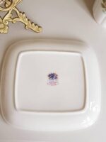 Royal Albert Moonlight Rose Salt and Pepper Set – English Porcelain, Blue Floral, Vintage Tableware - Image 8