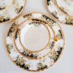 Vintage Royal Albert Royal Ascot Tea Set: Bone China Porcelain, 1982 LTD - Image 7