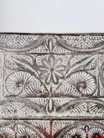 Silver-plated Filigree Vintage Jewelry Box: Vanity Trinket Box - Image 7