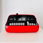Vintage SABA Pro Flip Flop Clock Radio Made in Western Germany