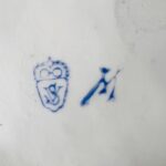 Antique German Biscuit Porcelain Jewelry Box – White Matte Trinket Dish - Image 7