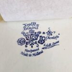 Antique Delft Blue Charger Plate: Hand-Painted Dutch Porcelain Decor - Image 8