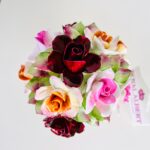 Porcelain Flower Bouquet – Handcrafted English Figurine, 1960s Floral Decor - Image 3