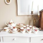 Royal Albert Old Country Roses Bone China Tea Set - England
