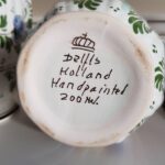 Delft Polychrome Ginger Jar – Hand Painted Ceramic Vase, Dutch Vintage Decor - Image 7