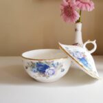 Royal Albert Moonlight Rose Covered Candy Dish with Lid – Bone China - Image 2