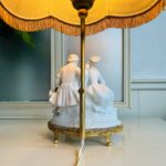 Biscuit Porcelain Table Lamp – Victorian Style Accent Light for Classic Interiors - Image 5