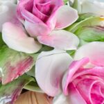 Porcelain Flower Bouquet – Handcrafted English Figurine, 1960s Floral Decor - Image 4