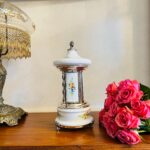 White Enamel Music Box with Ballerina – Reuge Cigarette or Lipstick Holder, Made in Italy - Image 3