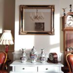 Delft Polychrome Ginger Jar – Hand Painted Ceramic Vase, Dutch Vintage Decor